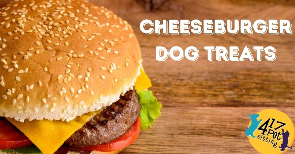 Homemade Cheeseburger Dog Treats